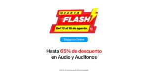 Oferta Flash MacStore: Hasta 65% de descuento en audio y audífonos Imagen de la promo