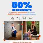 50% de descuento en Mochilas con compra mínima de calzado en Martí