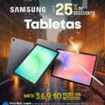 Promo Mixup: Hasta 25% de descuento en tablets Samsung