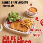 Día de la Milanesa 2026 en Potzollcalli: a sólo $89 el 31 de agosto