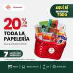 Regreso a Clases Del Sol y Woolworth: 20% de descuento en toda la papelería