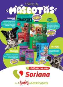 Folleto Especial Mascotas Soriana al 8 de septiembre 2026 Imagen de la promo
