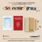 En Librerías El Sótano compra 2 libros de la campaña Back to School y llévate de regalo un set escolar