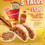 Promo Doña: Combo 5 tacos por $120