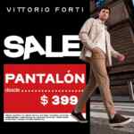 Sale Vittorio Forti: Pantalón desde $399