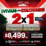 Mes Patrio Colchones Atlas: 2x1 en colchones participantes