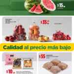Bodega Aurrera Tianguis de frutas y verduras Precio Bodega al 24 de septiembre 2026