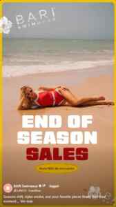 End of Season Sales Bari Swimwear: Hasta 60% de descuento en productos seleccionados Imagen de la promo