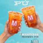 Promo Cielito Querido Café: 2 Mestizos medianos por $149