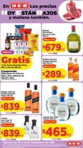 Folleto HEB semanal al 24 de septiembre 2026 con ofertas de 2x1, 3x2, Productos Gratis y más Imagen de la promo