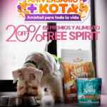 Aniversario Maskota: 20% de descuento en alimento y premios seleccionados Free Spirit