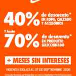Hasta 70% de descuento + msi en Nike Factory Store al 7 de septiembre 2026 Hasta 70% de descuento + msi en Nike Factory Store al 7 de septiembre 2026
