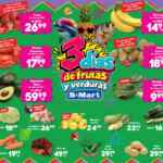 Ofertas S-Mart 3 días de frutas y verduras del 29 de septiembre al 1 de octubre 2026