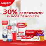 Promo Del Sol y Woolworth: 30% de descuento en toda la línea de cuidado oral Colgate