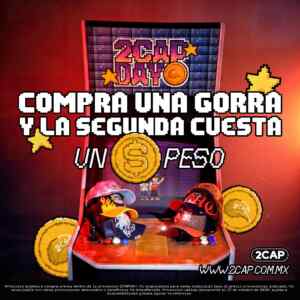 2CAP Day: Segunda Gorra a solo $1 el sábado 17 de octubre 2026 Imagen de la promo
