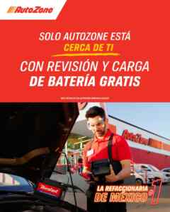 En AutoZone servicio de revisión y carga de batería GRATIS Imagen de la promo