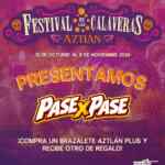 Festival de las Calaveras 2026 Aztlán Feria de Chapultepec: 2x1 en brazalete Aztlán Plus Festival de las Calaveras 2026 Aztlán Feria de Chapultepec: 2x1 en brazalete Aztlán Plus