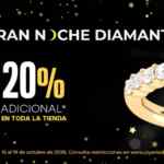 Noche Diamante Bizzarro: Hasta 40% de descuento + 20% adicional en toda la tienda Noche Diamante Bizzarro: Hasta 40% de descuento + 20% adicional en toda la tienda