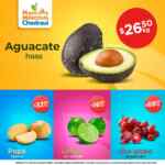 Martimiércoles Chedraui de frutas y verduras 27 y 28 de octubre 2026