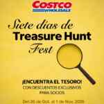 Folleto cuponera Treasure Hunt Fest Costco al 1 de noviembre 2026 Folleto cuponera Treasure Hunt Fest Costco al 1 de noviembre 2026