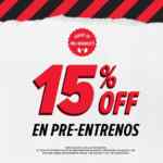 Promo GNC: 15% de descuento en Pre entrenos