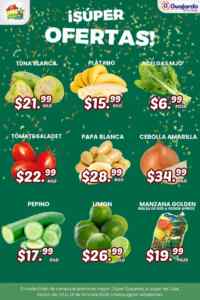 Ofertas Súper Guajardo frutas y verduras 13 al 15 de octubre 2026 Imagen de la promo