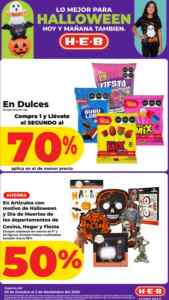 Folleto HEB semanal al 5 de noviembre 2026 con ofertas de 2x1, 3x2, Productos Gratis y más Imagen de la promo