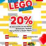 Lego manía Juguetrón: 20% de descuento en Botanicals, Techinc, Harry Potter y Super Mario
