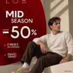 Mid Season 2026 LOB: Hasta 50% de descuento + hasta 3 msi + envío gratis