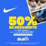 En Martí: Segundo a mitad de precio en ropa y calzado Nike hasta el 19 de octubre 2026 En Martí: Segundo a mitad de precio en ropa y calzado Nike hasta el 19 de octubre 2026