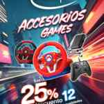 Promo Mixup: Hasta 25% de descuento en accesorios Games + hasta 12 mensualidades fijas