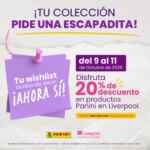20% de descuento en productos Panini en Liverpool