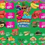 Ofertas S-Mart 3 días de frutas y verduras del 13 al 15 de octubre 2026