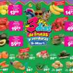 Ofertas S-Mart 3 días de frutas y verduras del 20 al 22 de octubre 2026