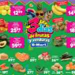 Ofertas S-Mart 3 días de frutas y verduras del 27 al 29 de octubre 2026