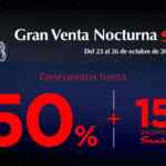 Venta Nocturna 2026 Sanborns: Hasta 50% de descuento + 15% adicional