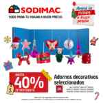 Navidad Sodimac: Hasta 40% de descuento en adornos Navideños