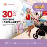 Promo Del Sol y Woolworth: 30% de descuento en todos los pañales