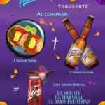 Promo Taquearte: lata edición especial de regalo si compras 2 tacos y 2 cervezas