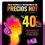 Volaris Hot Travel 2026: Hasta 40% de descuento + hasta un 10% adicional + hasta 5% de cashback