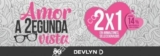 Ofertas Devlyn San Valentín: 2×1 en armazones, 2×1 1/2 en lentes de sol y bonificaciones