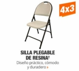 Sillas plegables de jardín compra 3 y lleva Gratis la 4ª en Home Depot