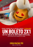 Cinemex 2×1 en boletos con tarjeta Invitado Especial Payback
