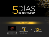 Palacio de Hierro 5 Días de Tecnología: hasta 50% de descuento + 12 msi
