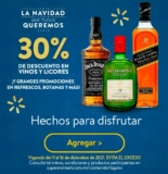 En Walmart 30% de descuento en vinos y licores