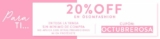 Cupón ösom de 20% de descuento adicional en toda la tienda