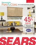 45% de descuento en persianas marca Fua en Sears