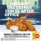 De miércoles a viernes recibe 2X1 en cervezas dentro de Carl’s Jr de 5:00 a 9:00 pm