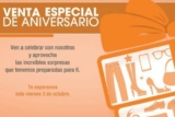 Venta Especial de Aniversario en Perisur hoy 3 de octubre con descuentos y regalos