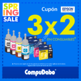 Cupón de 3×2 en consumibles Epson en CompuDabo